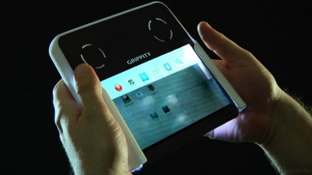 [Kickstarter] Grippity – первый планшет с полупрозрачным экраном