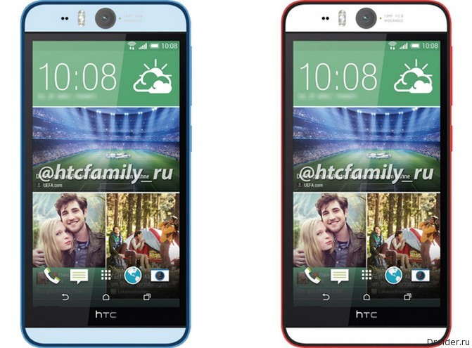 Скоро HTC покажет смартфон с 13 Мп фронтальной камерой