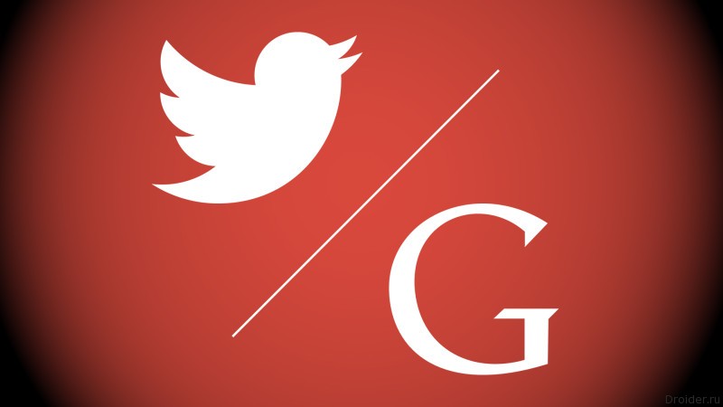 Twitter + Google