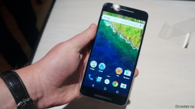 В Nexus 6P используется новейший AMOLED-экран от Samsung