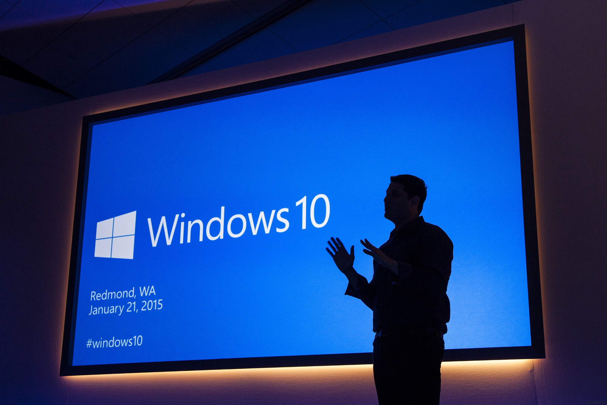 Windows 10 показывает уверенный рост