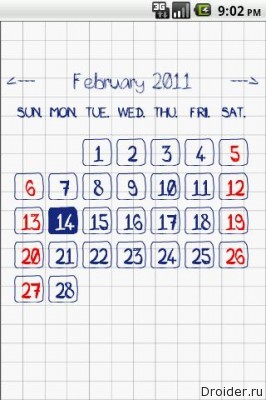 calendar