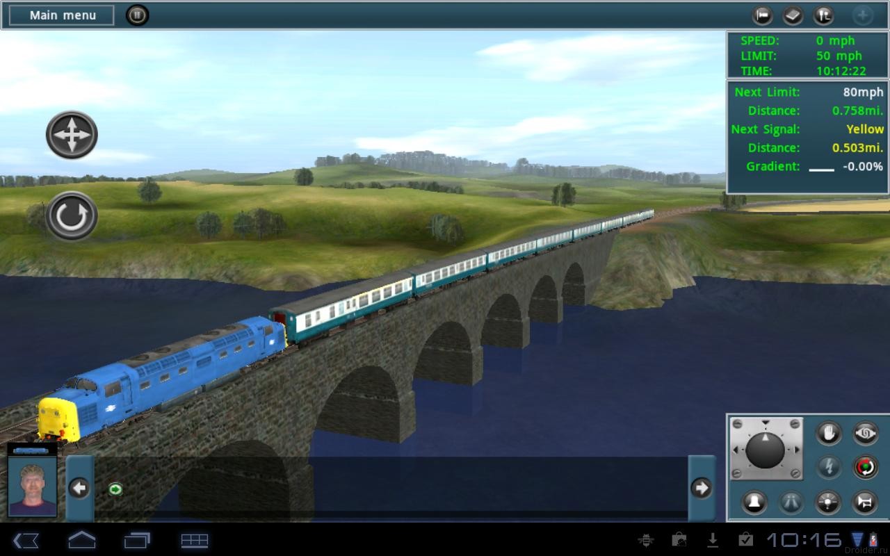 Trainz Simulator - настоящая железная дорога для Honeycomb | Droider.ru