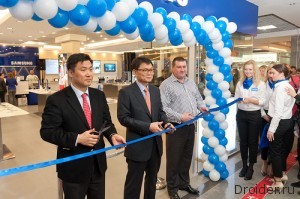 Открытие нового магазина Samsung на "Горбушке"