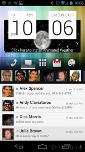 aShell Launcher - красивый костюмчик для вашего Android-a