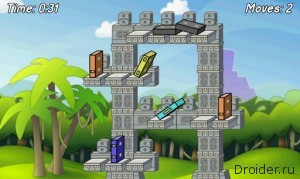 Domino Run - бегущие костяшки