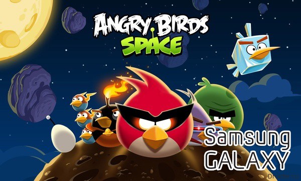 Новые уровни Angry Birds Space специально для Samsung Galaxy