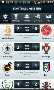 Euro 2012 Football Meister