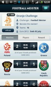 Euro 2012 Football Meister