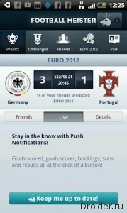 Euro 2012 Football Meister