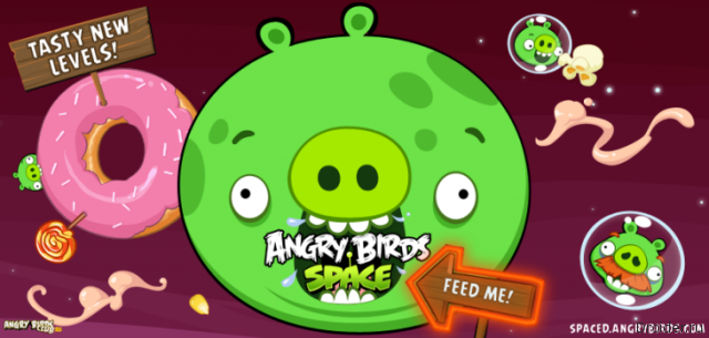 Angry Birds Space - новая "сладкая" вселенная
