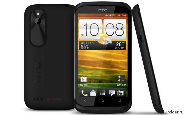 Htc desire v как снять крышку