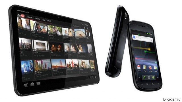 Motorola Xoom и Nexus S
