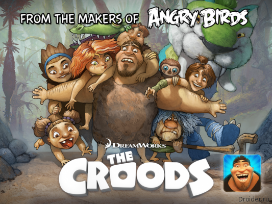 The Croods — новая игра от Rovio и DreamWorks