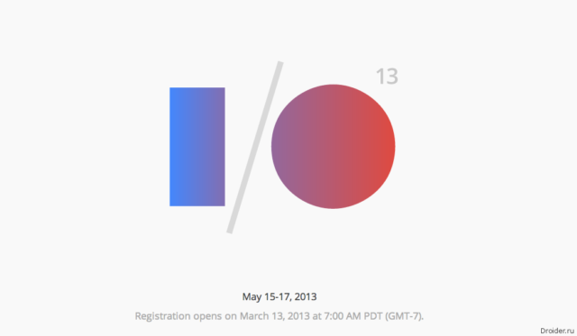 Google I/O 2013