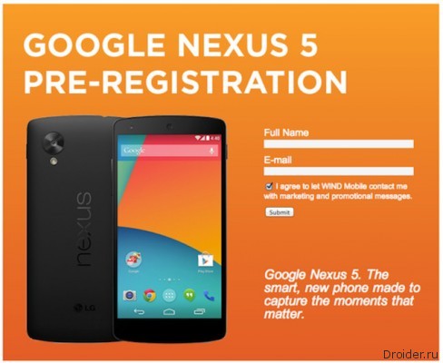 Google Nexus 5  