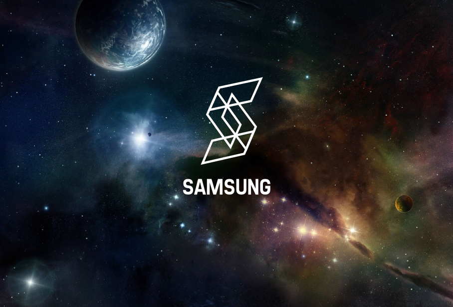 Концепт логотипа Samsung от дизайнера Marcello Di Giovanni