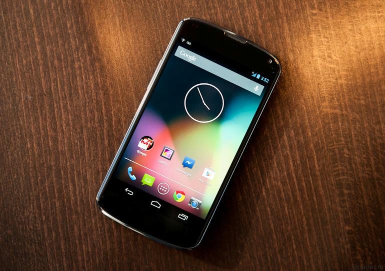 Смартфон Nexus 4 от LG и Google