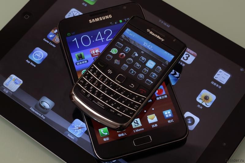 Samsung и Blackberry