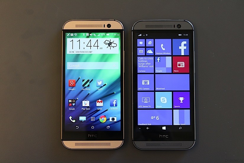 Windows и Android в HTC