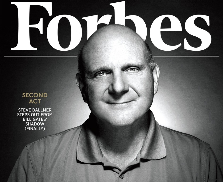 Стив Балмер в Forbes