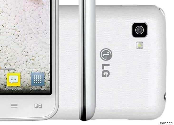 Mini screen. LG Post.