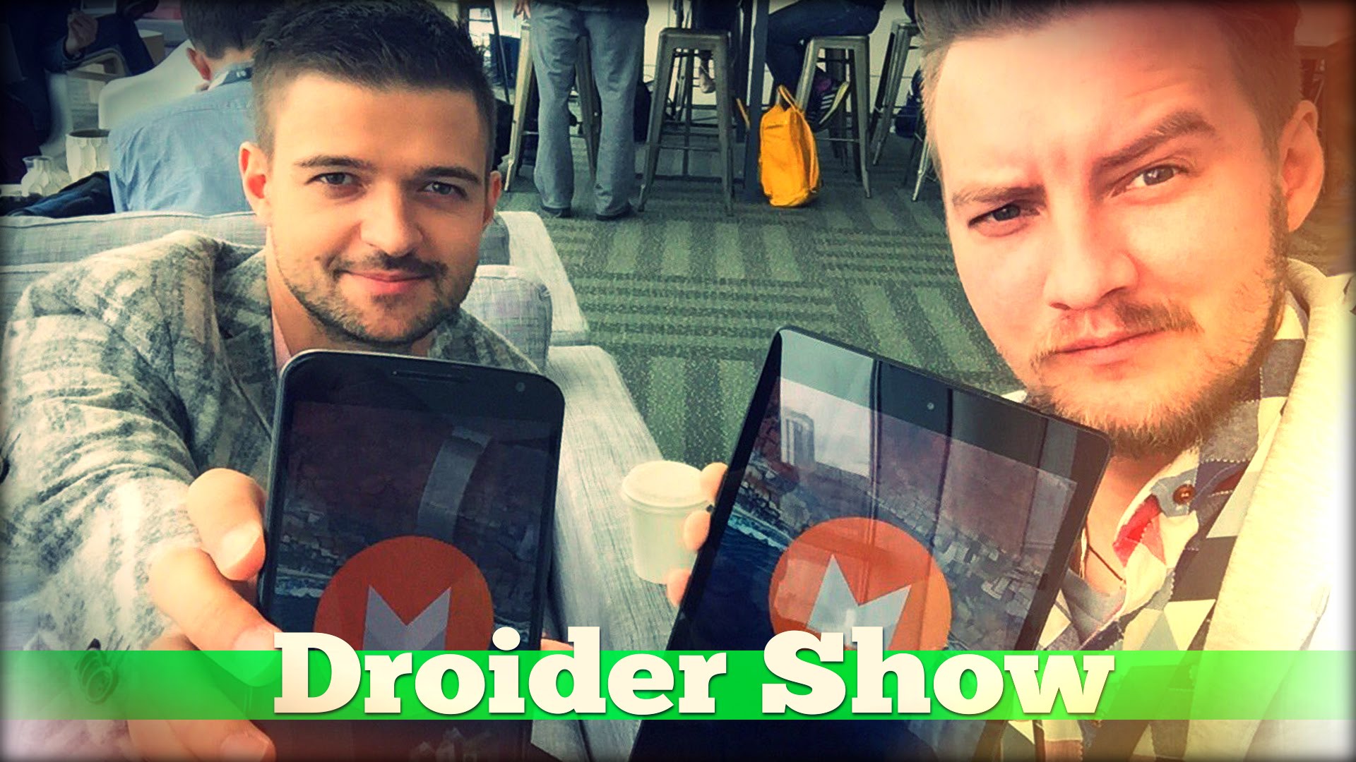 Годов видео обзор. Droider. Дройдер шоу. Droider ведущие. Droider логотип.