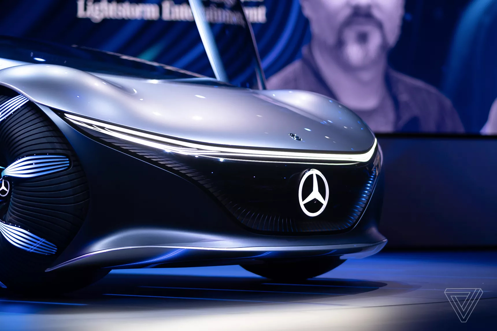 Mercedes Benz Vision руль 2020