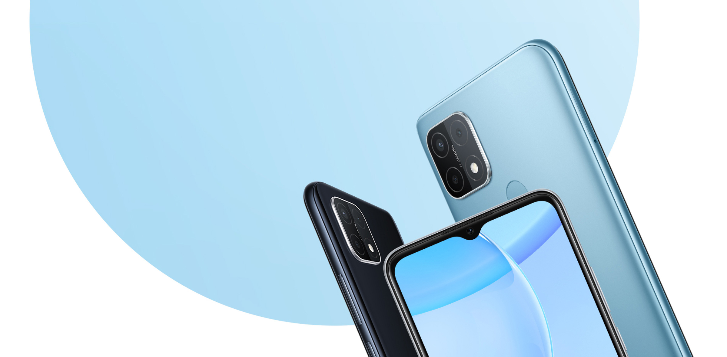 OPPO A15: мощный аккумулятор, три камеры и качественный дисплей ...