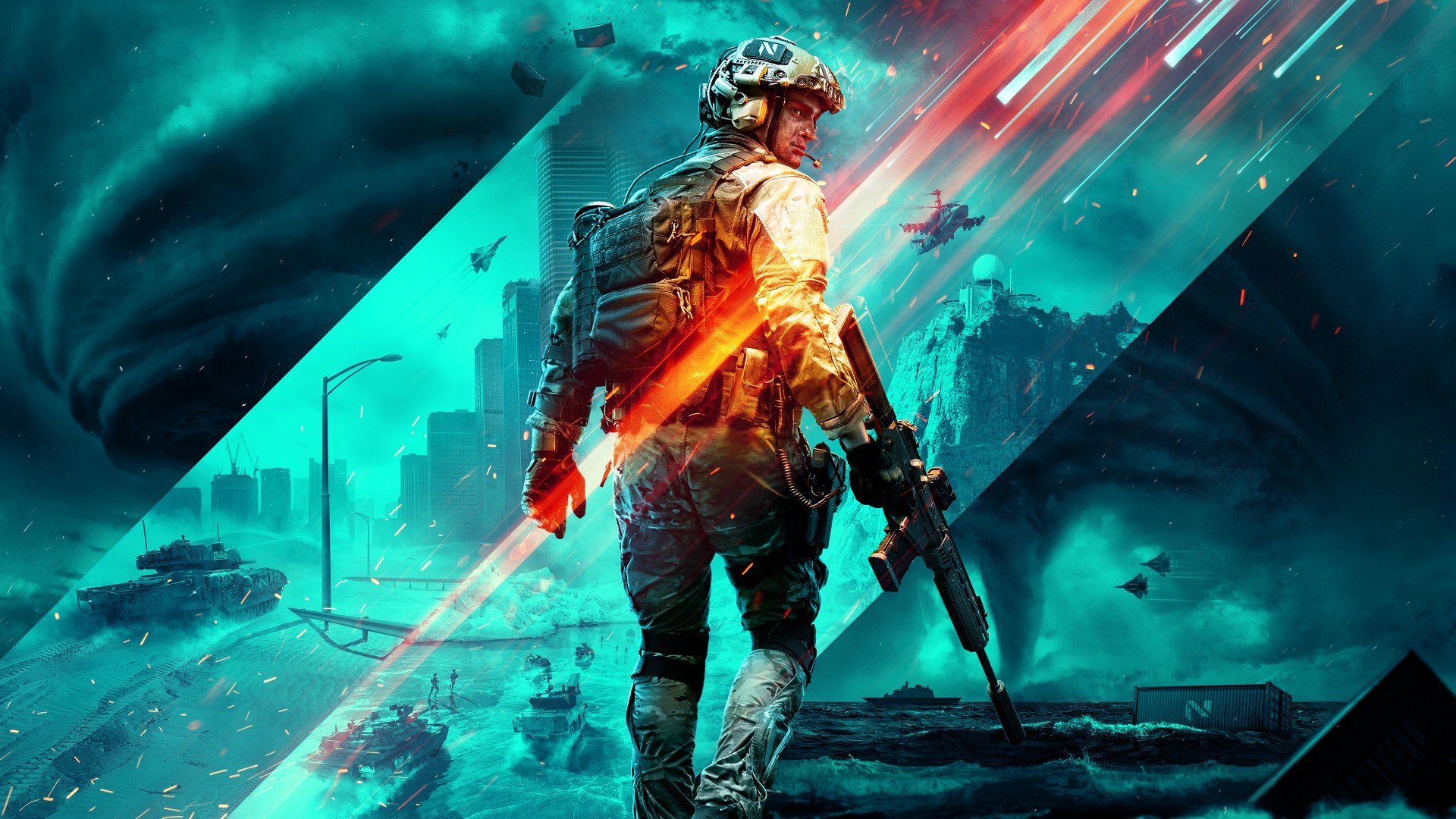 Battlefield 2042 представлен официально, геймплей покажут 13 июня.