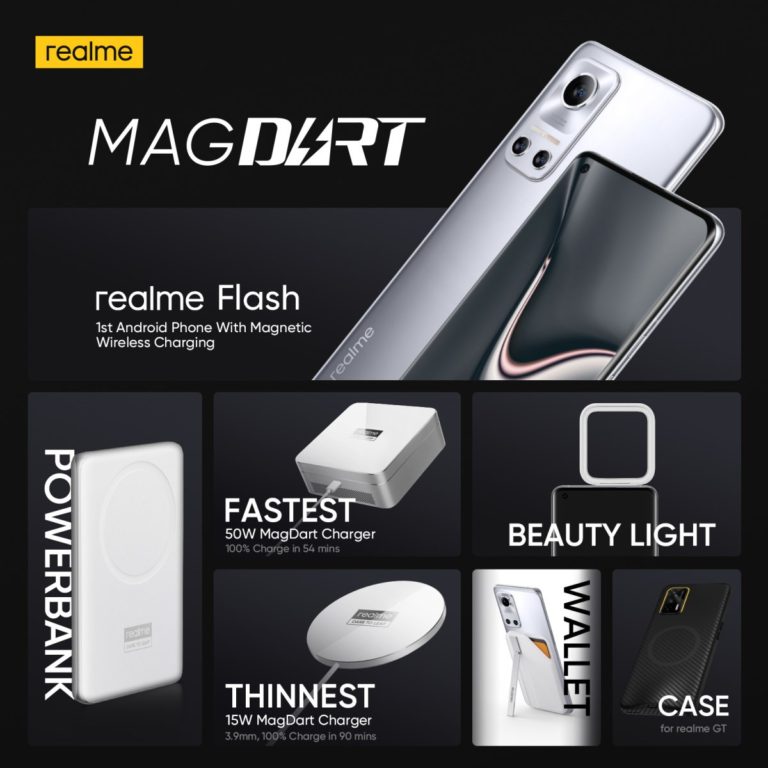 MagSafe пришел на Android: Знакомьтесь, MagDart от realme