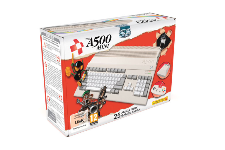 В 2022 году поиграем в ретро-игры на Amiga A500 Mini