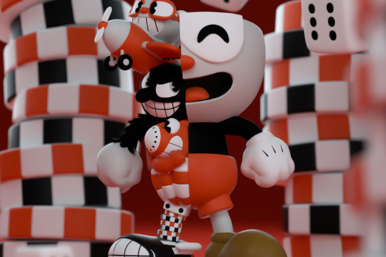 Игрушка по игре Cuphead от Youtooz выглядит крайне интересно