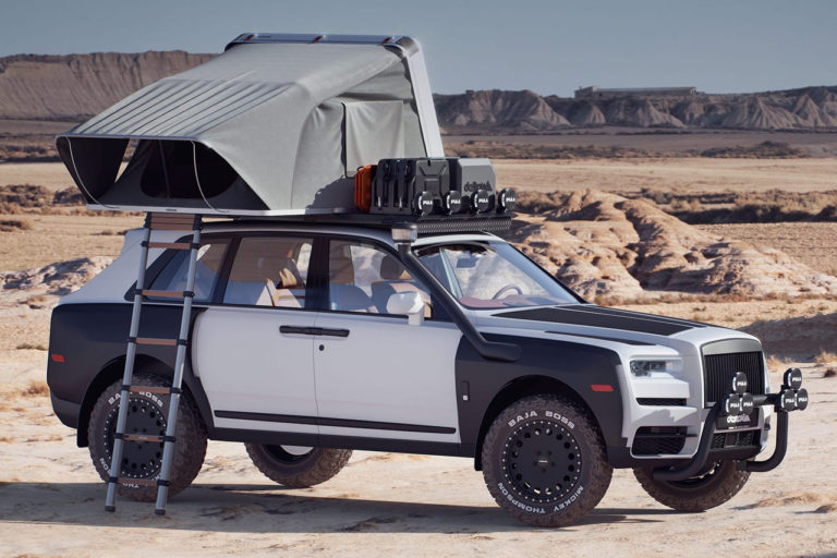 Тюнеры превратили шикарный Rolls-Royce Cullinan в джип в стиле Безумного Макса