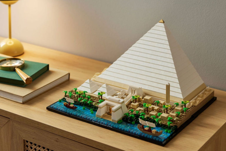 Пирамида Хеопса из LEGO покажет, как выглядел памятник сразу после постройки