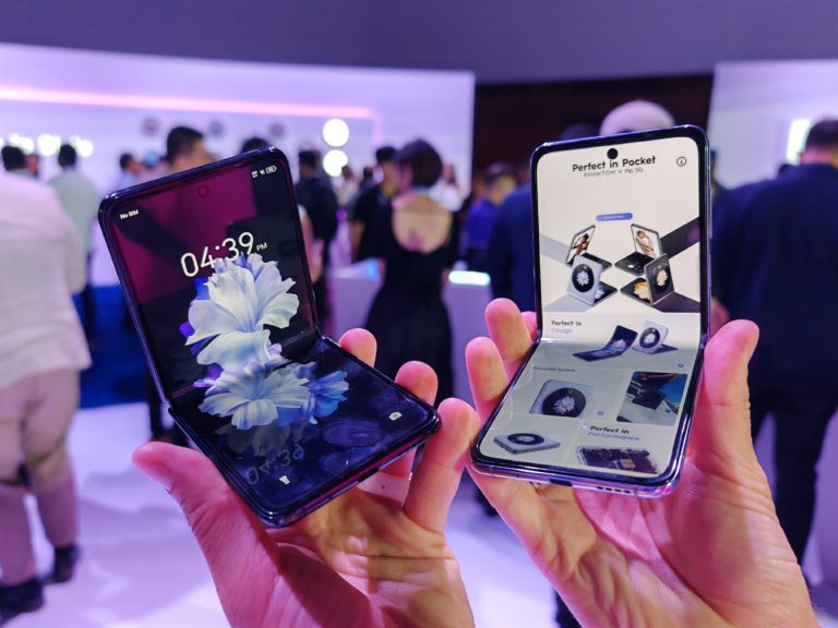 TECNO представил свой первый вертикальный складной смартфон Phantom V Flip 5G